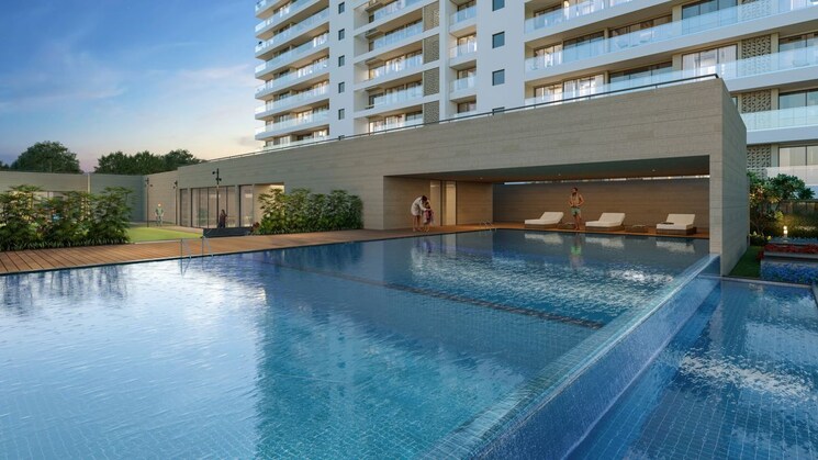 Swimming Pool, solitaire-kothrud 3 Bedroom 1175 Sq.Ft. Apartment In Kothrud Pune 9813414