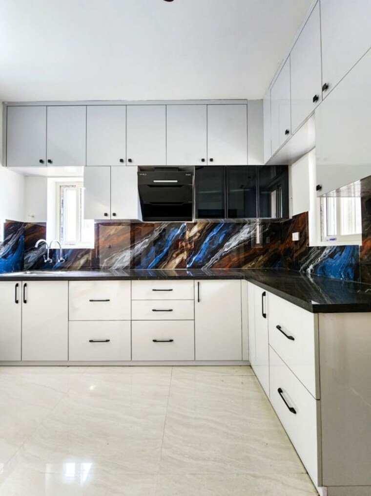 Kitchen, aira-anasuya-heights 3 Bedroom 2217 Sq.Ft. Apartment In Kondapur Hyderabad 9813417