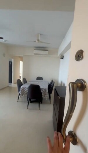 Dining area in 3 BHK Apartment at DLF The Skycourt, Sector 86 – for Rent