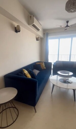 Living Room in 3 BHK Apartment at DLF The Skycourt, Sector 86 – for Rent
