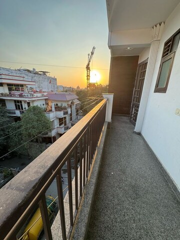 Balcony in 2 BHK Builder Floor at Chattarpur – for Rent