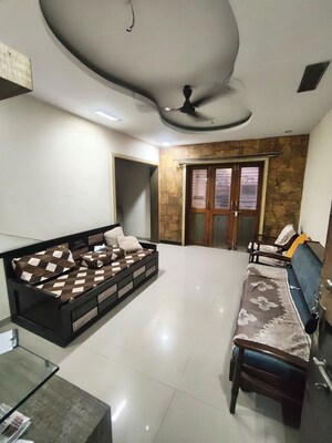 Living Room in 2 BHK Apartment at Tyagi Uttam Plaza, Kharadi – for Rent