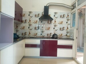 Kitchen in 3.5 BHK Apartment at Gaur Sportswood, Sector 79 – for Rent
