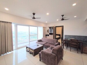Living Room in 3 BHK Apartment at SLV Central Park, Whitefield – for Sale