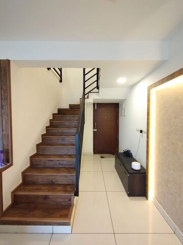 Staircase in 3 BHK Apartment at SLV Central Park, Whitefield – for Sale