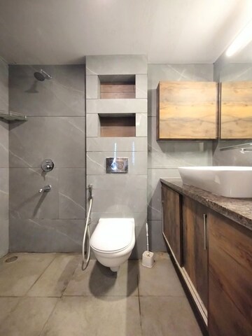 Bathroom in 3 BHK Apartment at SLV Central Park, Whitefield – for Sale