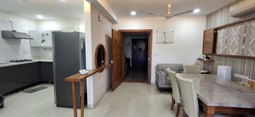 Kitchen in 4 BHK Apartment at Golf Edge, Gachibowli – for Rent