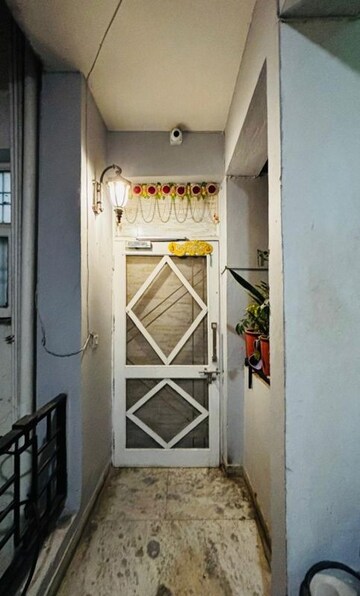 Staircase in 3 BHK Builder Floor at Dhakoli – for Sale