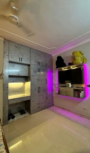 Kitchen in 3 BHK Builder Floor at Dhakoli – for Sale