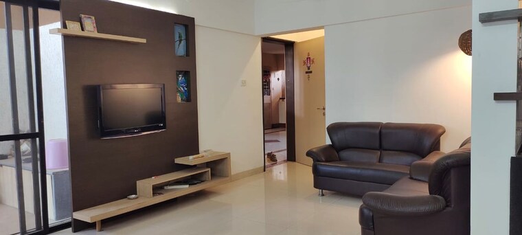 Living Room, magarpatta-sylvania 2 Bedroom 1200 Sq.Ft. Apartment In Hadapsar Pune 9813562