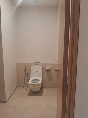 Bathroom in 4 BHK Apartment at Embassy Lake Terrace, Hebbal – for Rent