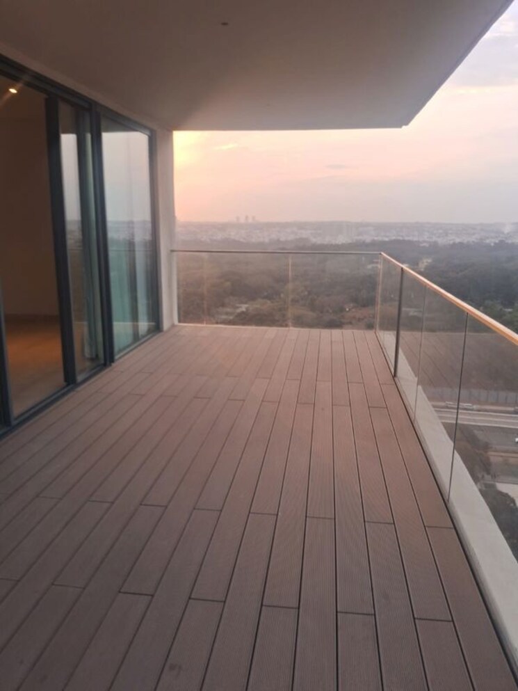 Balcony, embassy-lake-terrace 4 Bedroom 4440 Sq.Ft. Apartment In Hebbal Bangalore 9813579