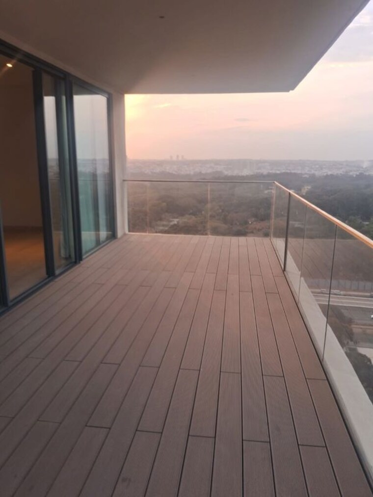Balcony, embassy-lake-terrace 4 Bedroom 4440 Sq.Ft. Apartment In Hebbal Bangalore 9813579