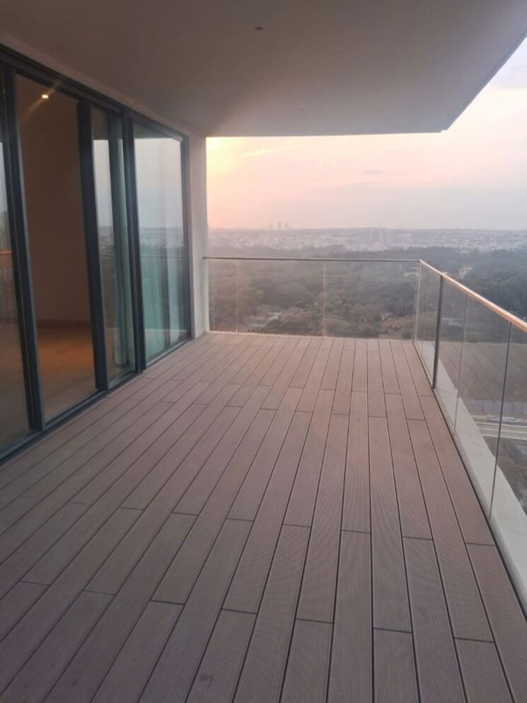 Balcony, embassy-lake-terrace 4 Bedroom 4440 Sq.Ft. Apartment In Hebbal Bangalore 9813579