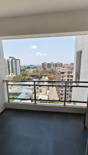 Balcony in 2 BHK Apartment at Venkatesh Viraj Heights, Dhanori – for Rent