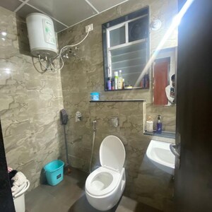 Bathroom in 2 BHK Apartment at Nyati Elysia, Kharadi – for Rent