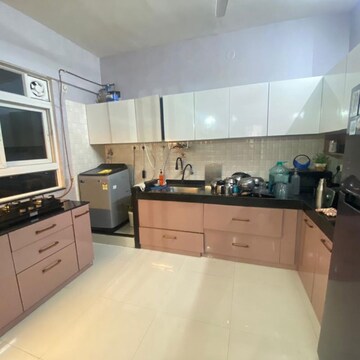 Kitchen in 2 BHK Apartment at Nyati Elysia, Kharadi – for Rent
