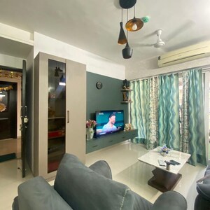 Living Room in 2 BHK Apartment at Nyati Elysia, Kharadi – for Rent