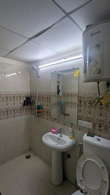 Bathroom in 2 BHK Apartment at Gaur City 7th Avenue, Sector 4 Greater Noida – for Rent