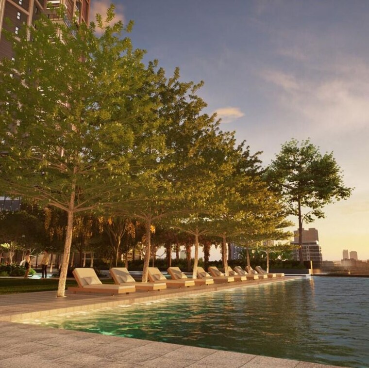 Swimming Pool, runwal-raaya 3 Bedroom 1738 Sq.Ft. Apartment In Lower Parel West Mumbai 9813643