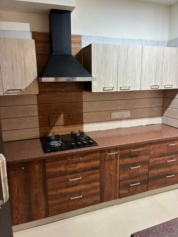 Kitchen in 3 BHK Builder Floor at Sushant Lok 2, Sector 57 – for Rent