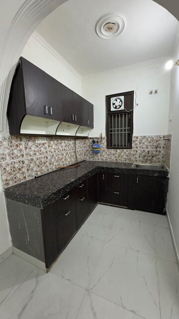 Kitchen in 2 BHK Builder Floor at Chattarpur – for Rent