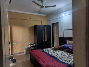 Bedroom in 2 BHK Apartment at GK Shiv Sai Vishwa, Pimple Saudagar – for Rent