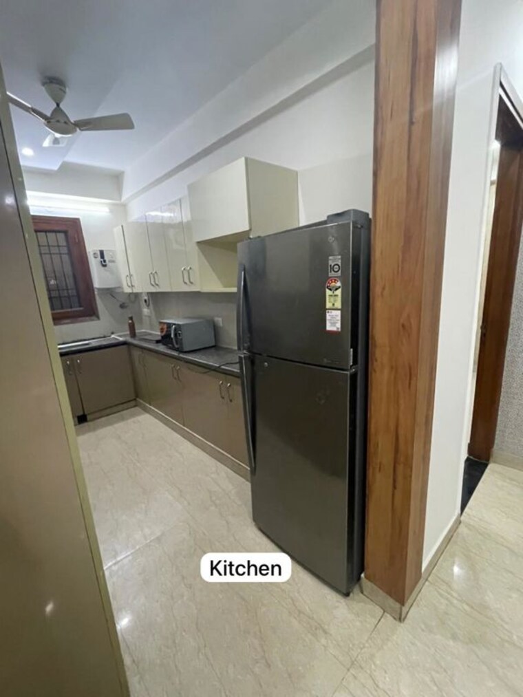 Kitchen, ansal-sushant-floors 3 Bedroom 270 Sq.Ft. Builder Floor In Sushant Lok ii Gurgaon 9813710