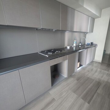 Kitchen in 4 BHK Apartment at Lodha The World Towers World One Tier 2, Empire Mill – for Sale