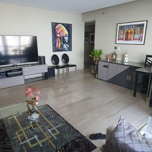 Living Room in 4 BHK Apartment at Lodha The World Towers World One Tier 2, Empire Mill – for Sale