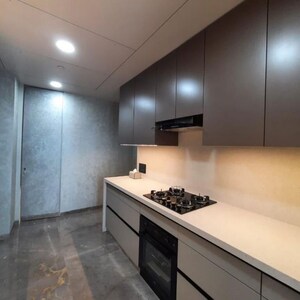 Kitchen in 4 BHK Apartment at Lodha The World Towers World One Tier 2, Empire Mill – for Sale