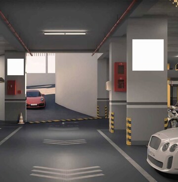 Parking in 4 BHK Apartment at Bhoomi Celestia, Malad West – for Sale