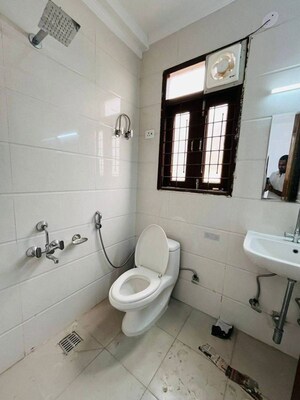 Bathroom in 2 BHK Builder Floor at Saket – for Rent