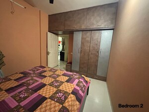 Bedroom in 2 BHK Apartment at Mirchandani Palms, Rahatani – for Rent