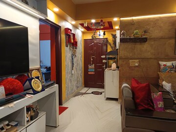 Living Room in 2 BHK Apartment at Gaurs Valerio, Ahinsa Khand 2 – for Rent