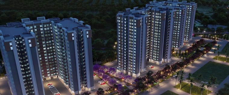 Exterior View, lodha-giardino 3 Bedroom 3512 Sq.Ft. Penthouse In Kharadi Pune 9813811