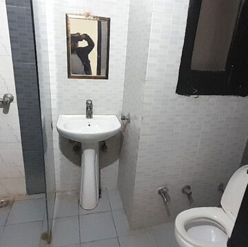 Bathroom in 3 BHK Apartment at Rishabh Platinum, Ahinsa Khand 2 – for Rent