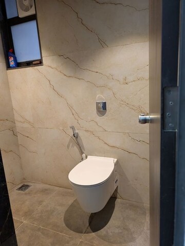 Bathroom in 3 BHK Apartment at Futuristic The Miracle, Pimple Saudagar – for Rent