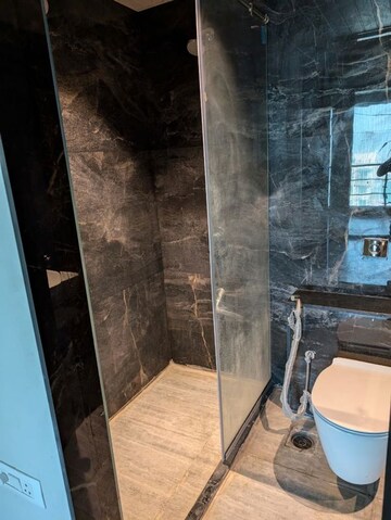 Bathroom in 3 BHK Apartment at Futuristic The Miracle, Pimple Saudagar – for Rent