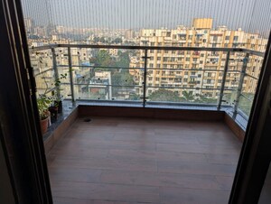 Balcony in 3 BHK Apartment at Futuristic The Miracle, Pimple Saudagar – for Rent
