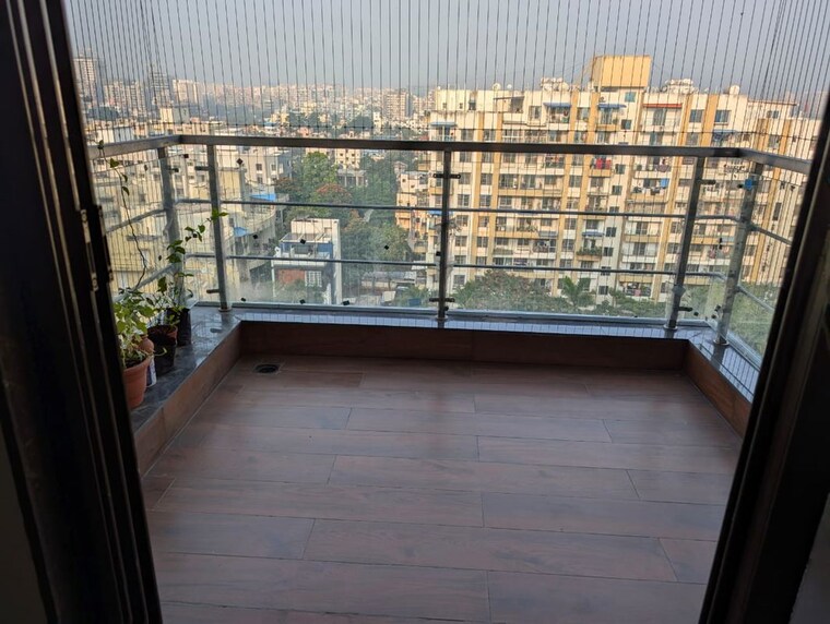 Balcony, futuristic-the-miracle 3 Bedroom 1300 Sq.Ft. Apartment In Pimple Saudagar Pune 9813938