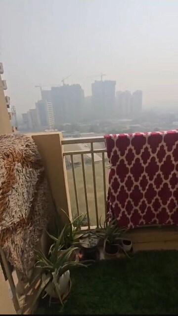 Balcony in 2 BHK Apartment at Nirala Estate, Tech Zone 4 Greater Noida – for Rent