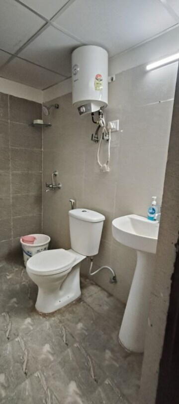 Bathroom in 3 BHK Apartment at Amrapali Terrace Homes, Tech Zone 4 Greater Noida – for Rent