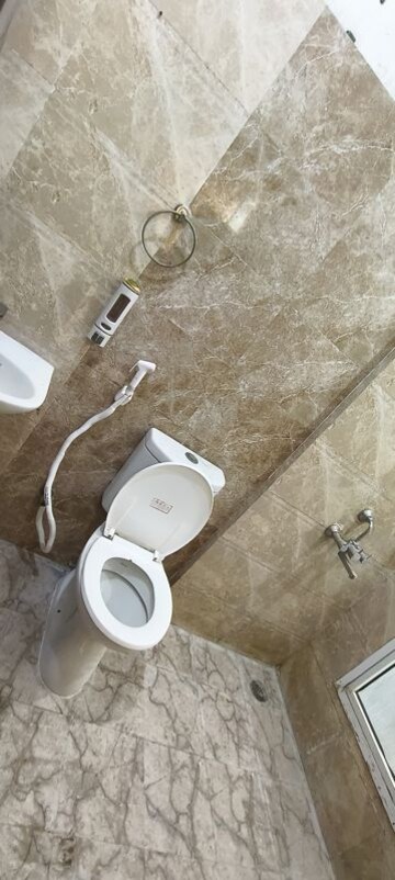 Bathroom in 3 BHK Apartment at Prateek Grand City, Siddharth Vihar – for Rent