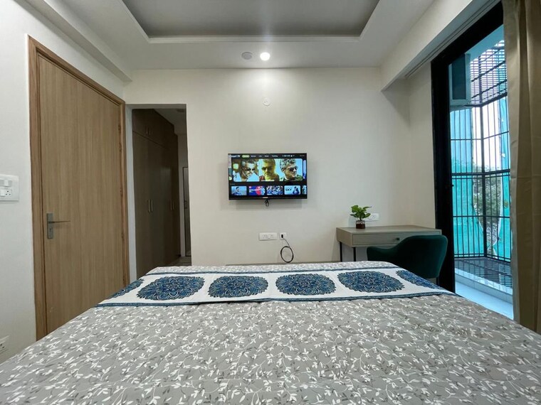 Bedroom, sector 31 1 Bedroom 710 Sq.Ft. Builder Floor In Sector 31 Gurgaon 9814306