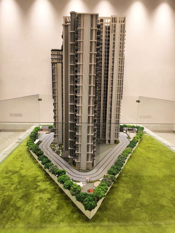 3 BHK 1740 Sq.Ft. Apartment in Vian Mrida