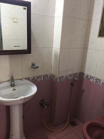 Bathroom in 3 BHK Apartment at Ivory Towers CHS LTD, Bhakti Park – for Rent