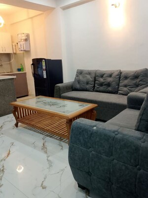 Living Room in 1 BHK Builder Floor at Sector 42 – for Rent
