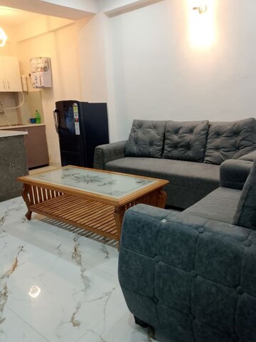 Living Room in 1 BHK Builder Floor at Sector 42 – for Rent