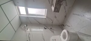 Bathroom in 2.5 BHK Builder Floor at Smart World Gems, Sector 89 – for Rent